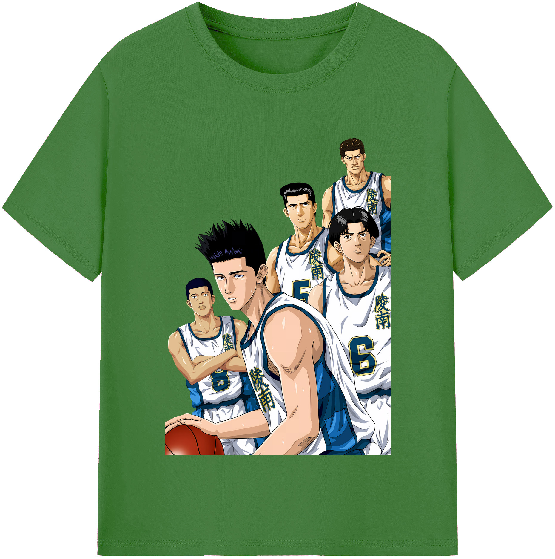 （画像用） SLAM DUNK／スラムダンク レディースカジュアルプリントTシャツ（綿100％）